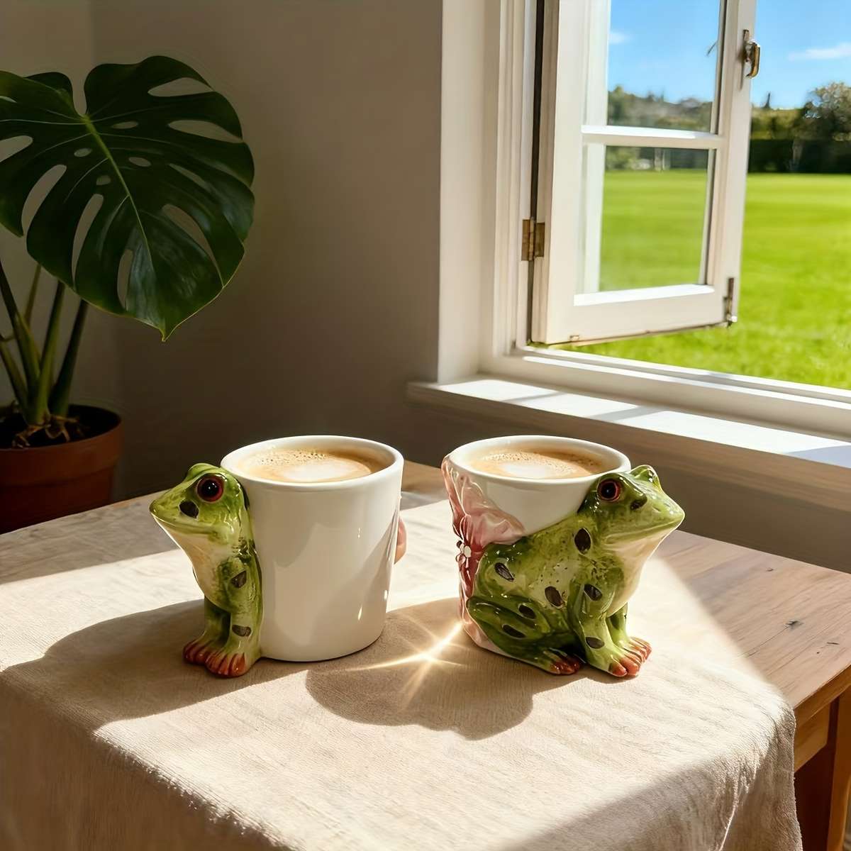 Water Cup Model Frog Set 2