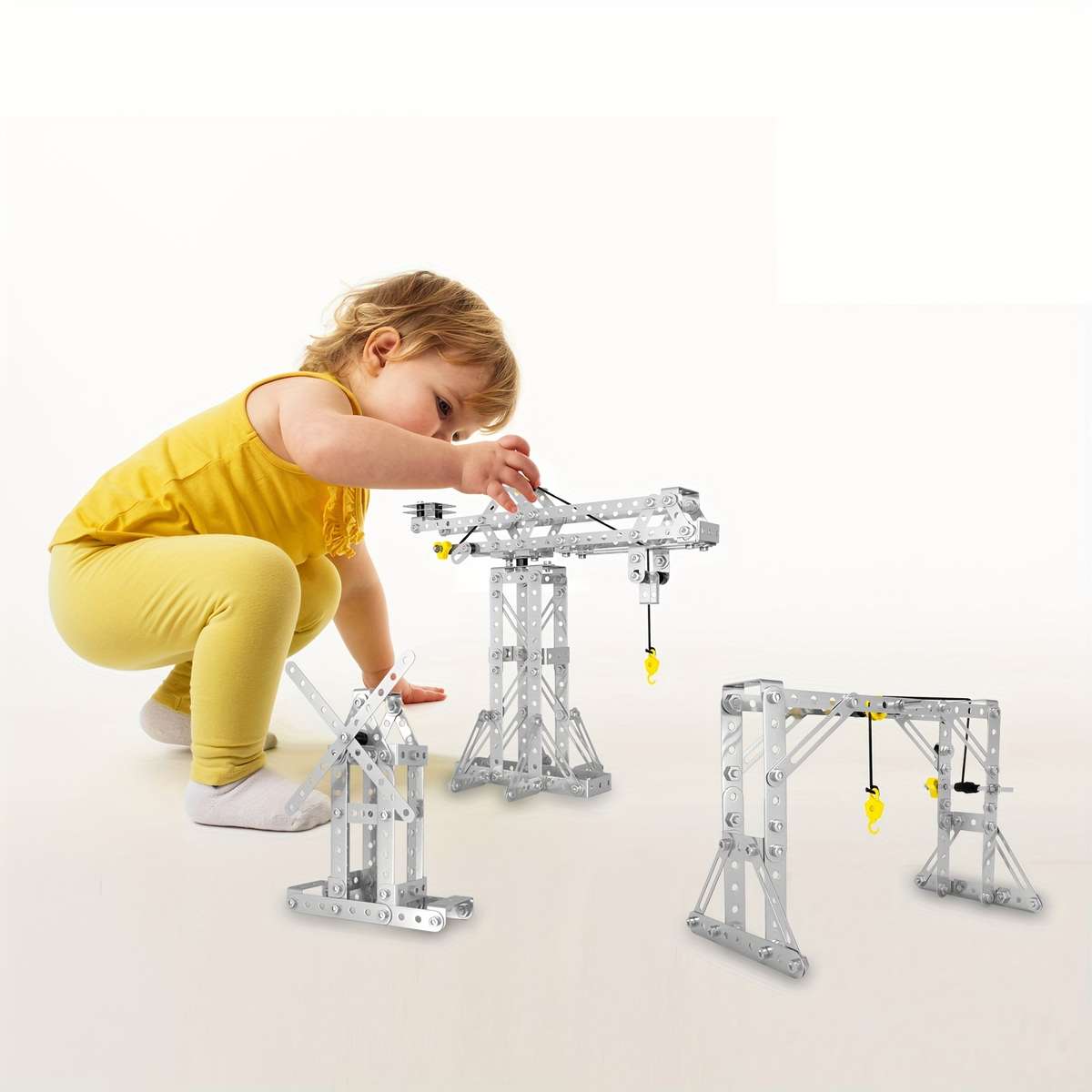 Building Toy Architectural Model Toy Set Style Hanging Tower 3 Models