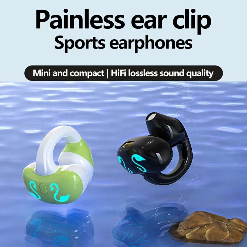 Rechargeable Wireless Earbuds Headphones Headset