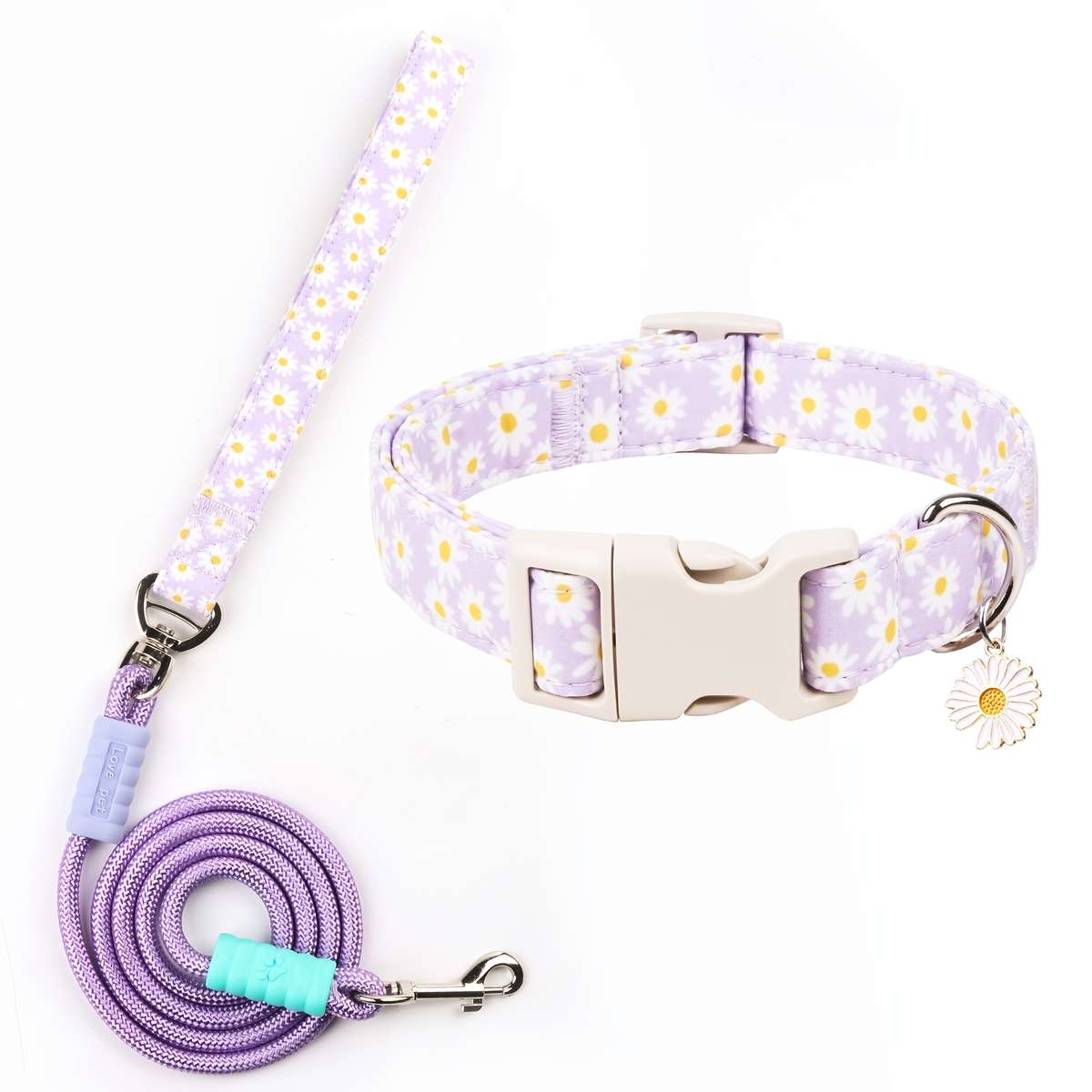 Dog Leash Color Purple Size S
