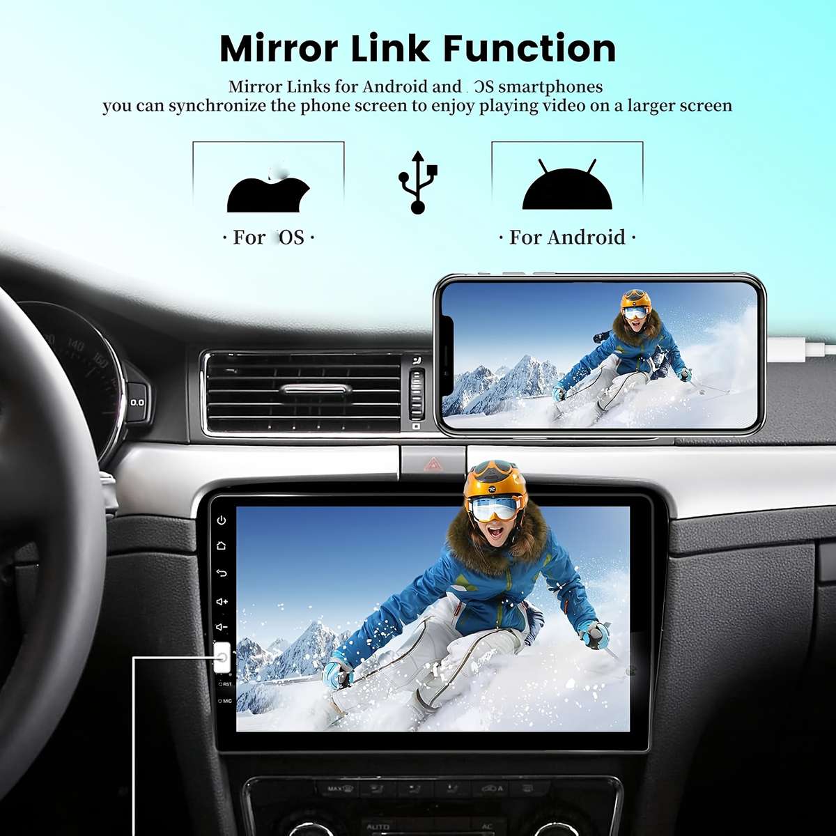 Car Audio  Entertainment System Items With Microphone