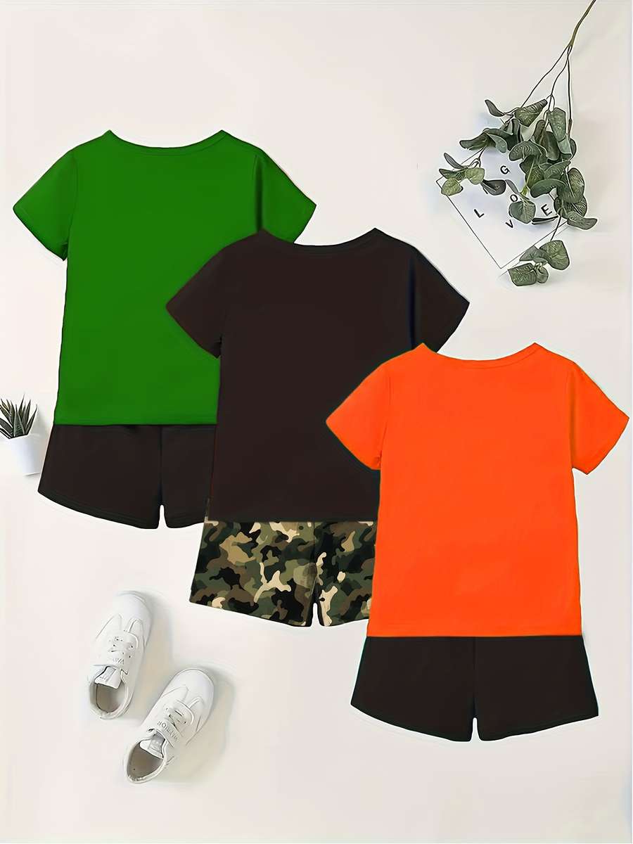 Boys T Shirt Color Mixed Color Size4-5Y