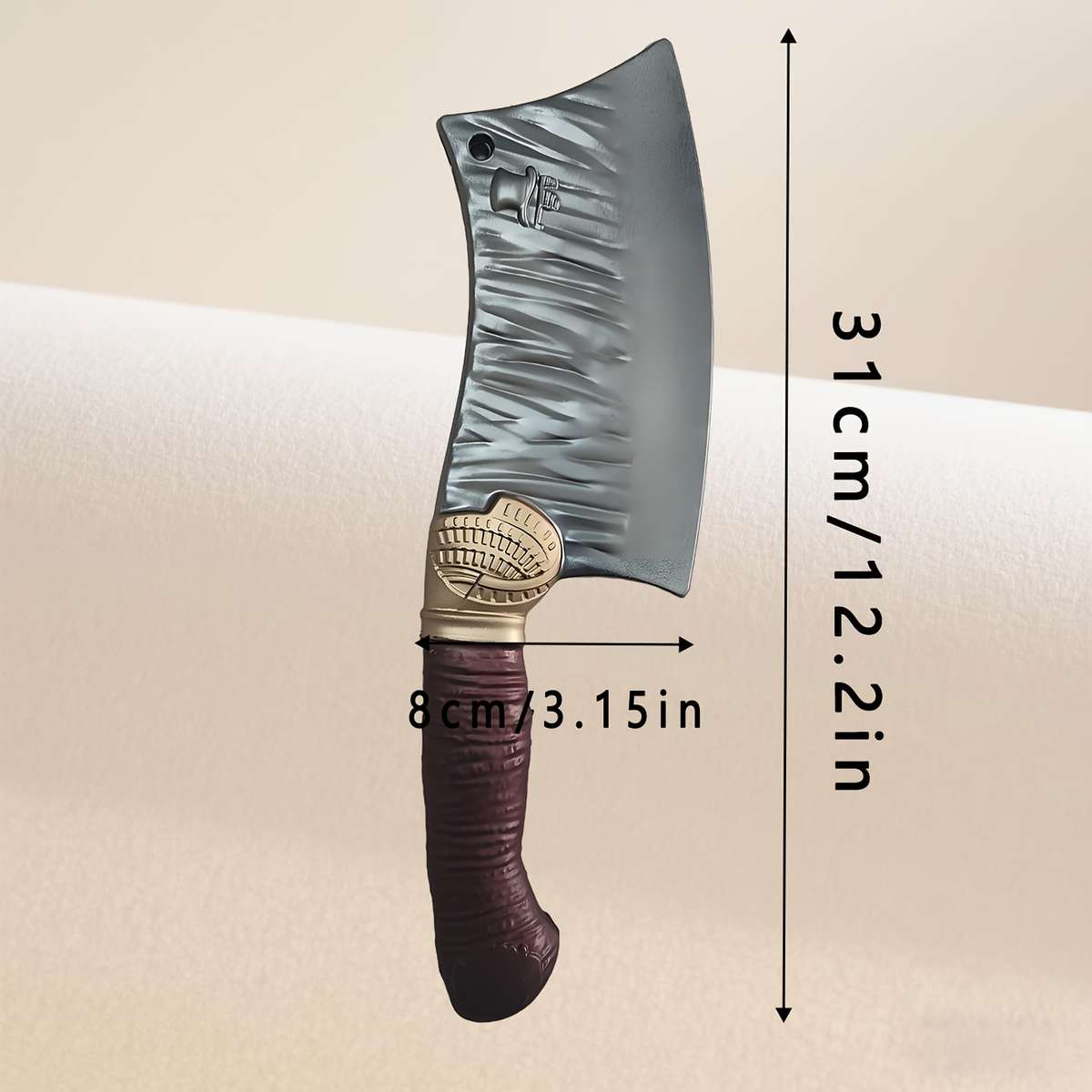 Toy Weapons Color Polychrome Style 2Pcs Kitchen Knife