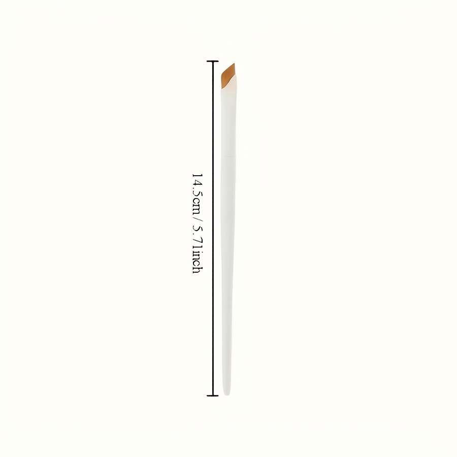 Makeup Brush Set Quantity 2 Porcelain White Small Blades