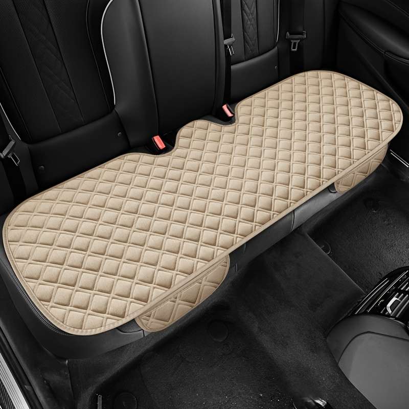 Mat Summer Breathable Square Seat Rear Cool All Cushion Texture Car Linen