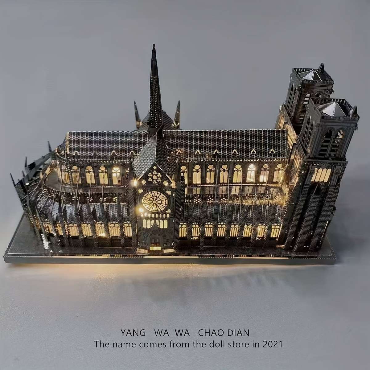 Building Toy Architectural Model Toy Set Color 3D Puzzle  Add   Tools