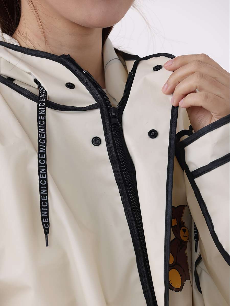 Raincoat Beige Size L