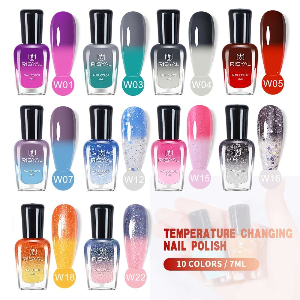 Nail Polish Color Mixed Color