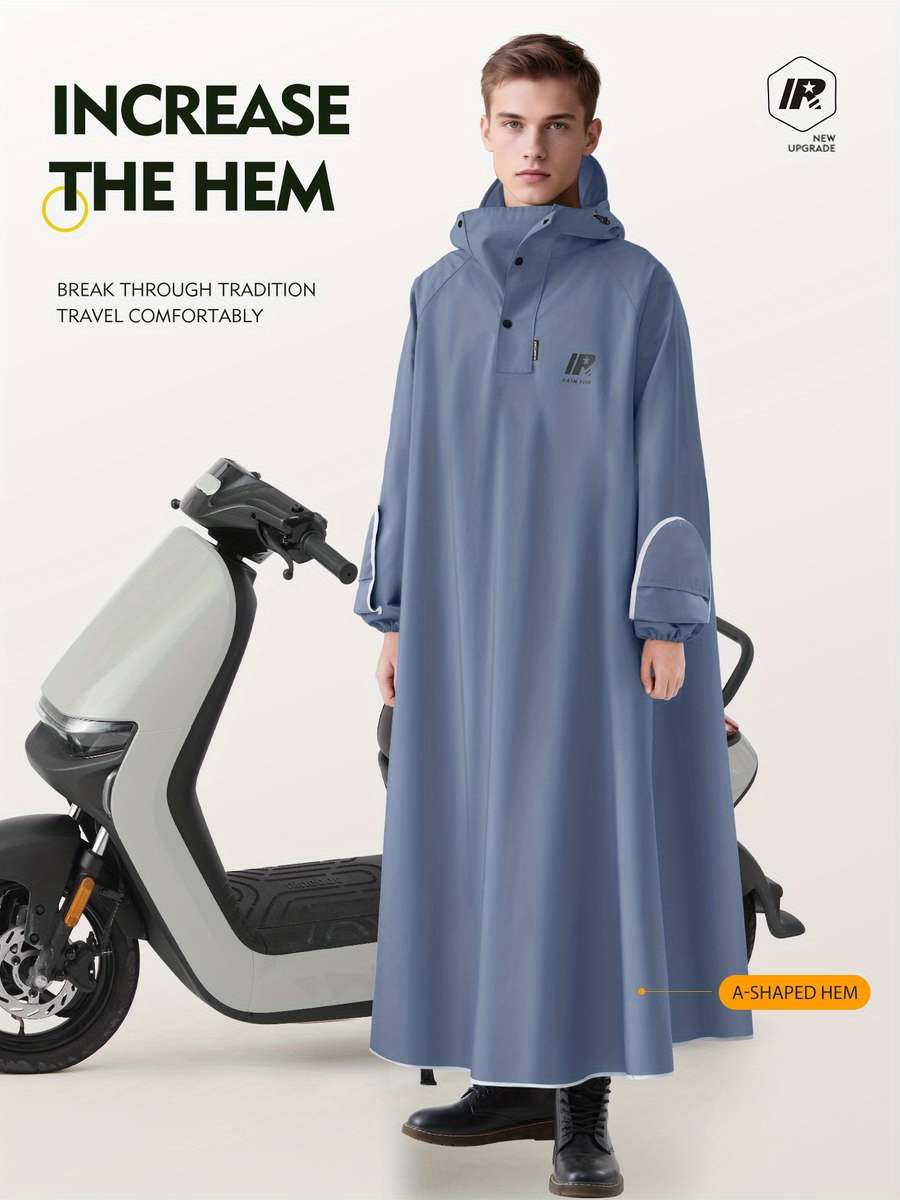 Raincoat Black Size Uk M