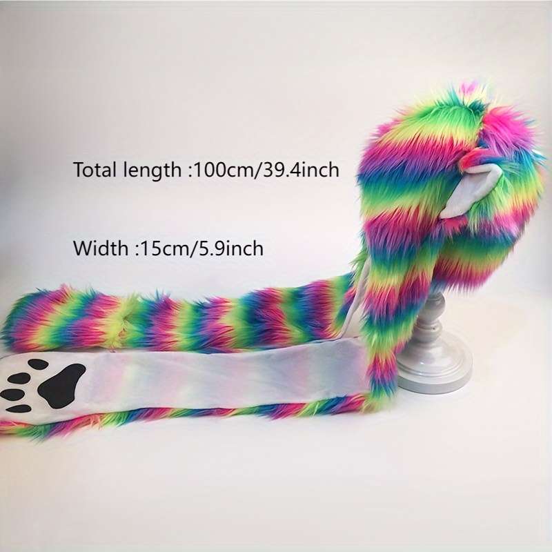 Hat Color Striped Colorful Bright Red