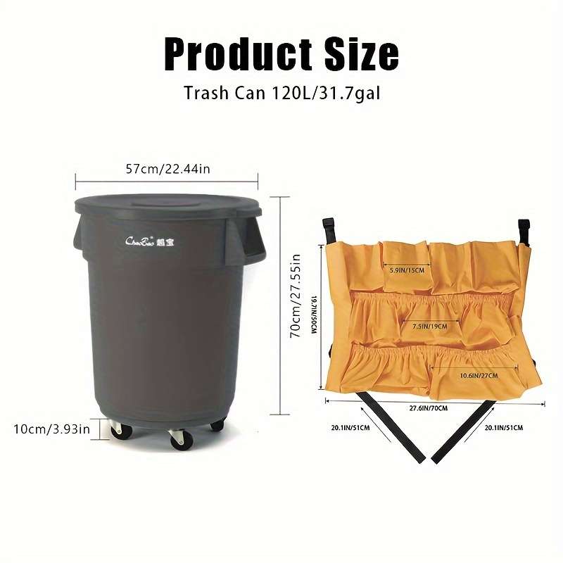 Garbage Can Quantity 1 Set