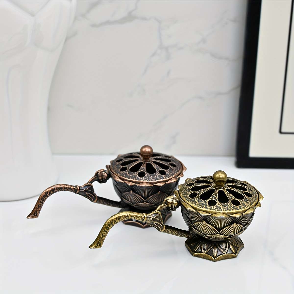 Incense Burner Color  Bronze 1