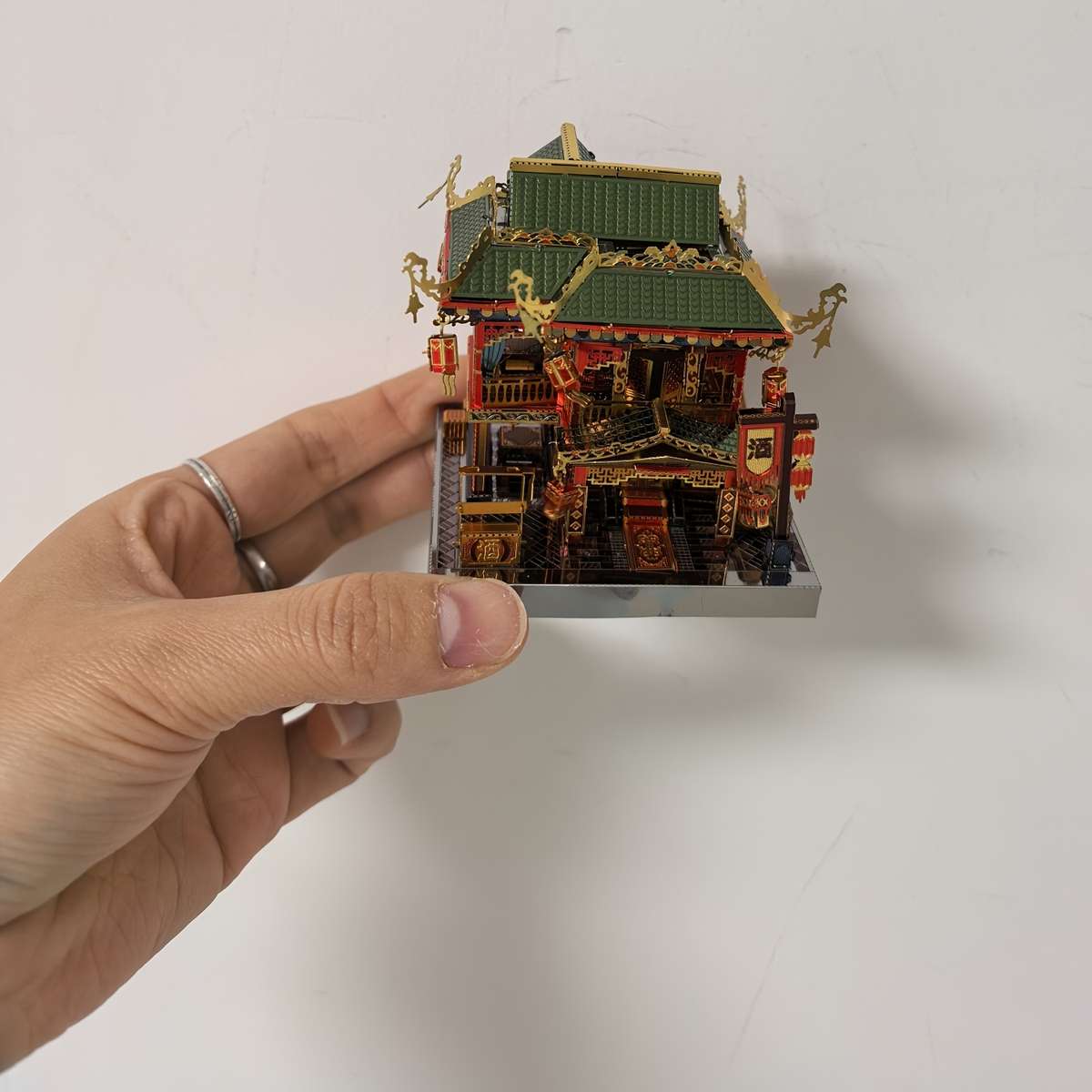 Building Toy Architectural Model Toy Set Items Restaurant  Zxl