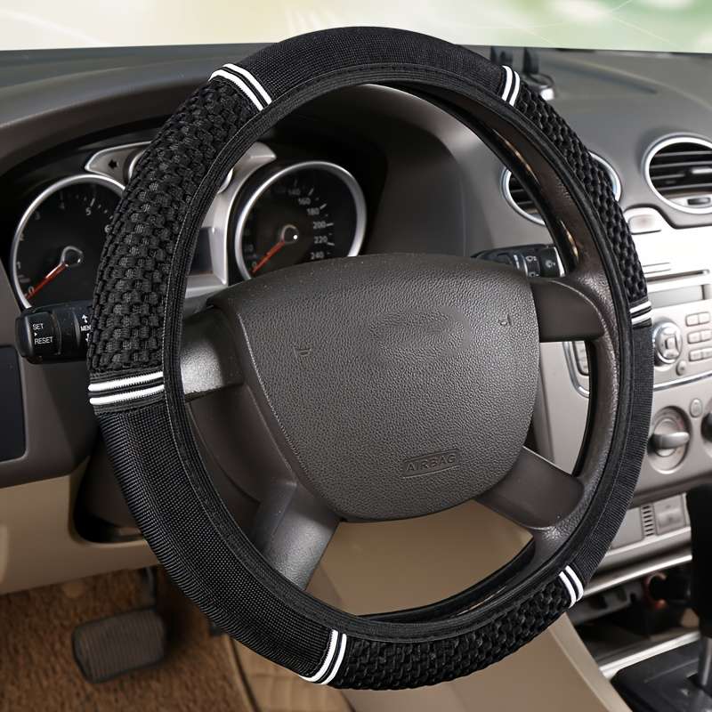 Car Steering Wheel Cover Red