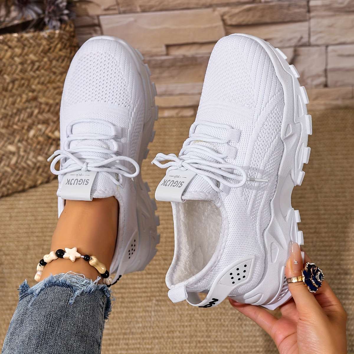 Women S Sneakers Color Grey Sizeuk 7