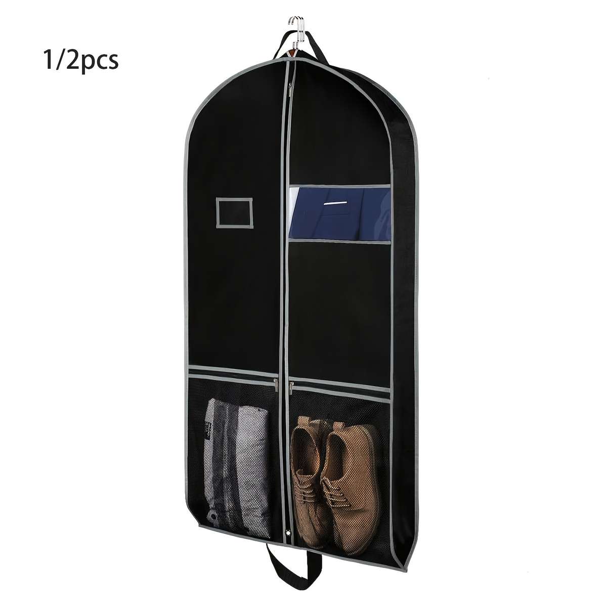 Clothing Dust Bags Color Black Quantity2Pcs