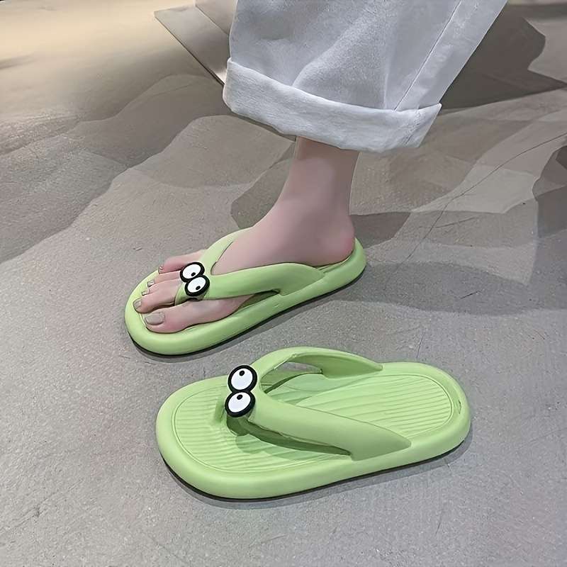 Ladies Summer Flip Flops Beige Uk 5.5-6