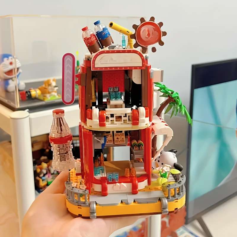 Building Toy Architectural Model Toy Set Model Model House Building Blocks