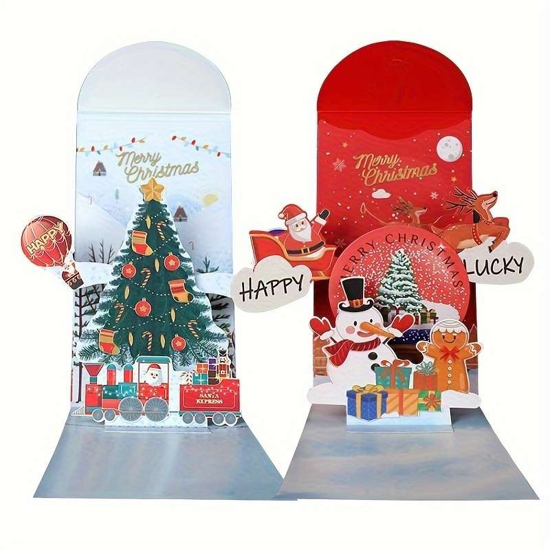 Greeting Cards Style Christmas Tree