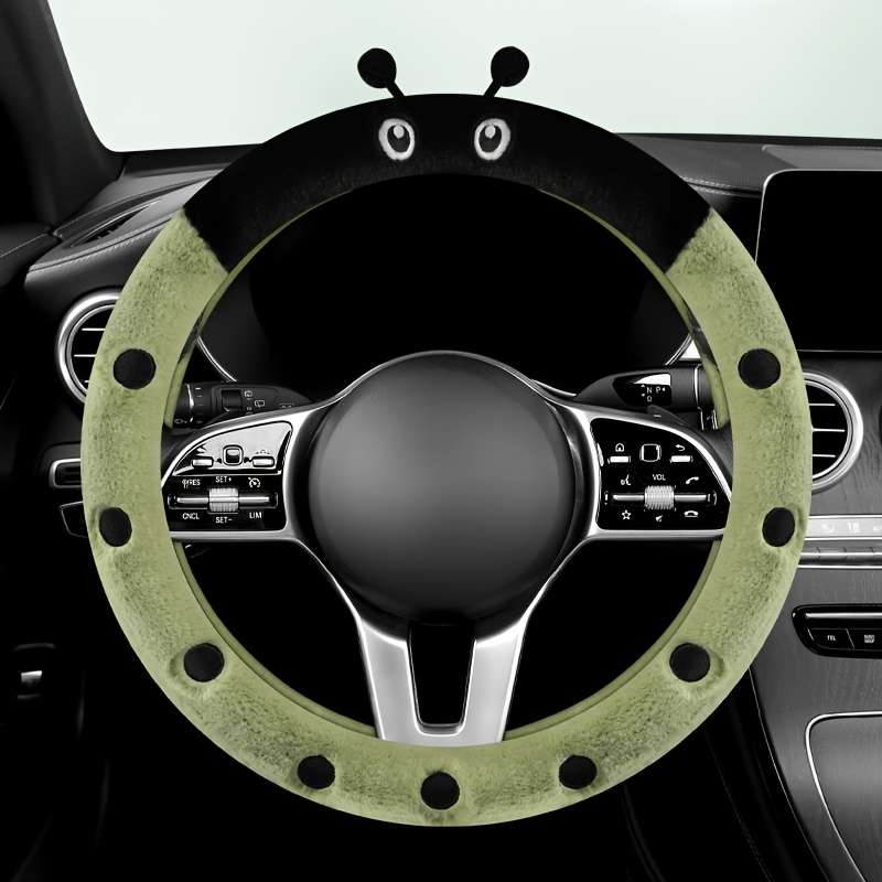 Car Steering Wheel Cover Blue Model Round