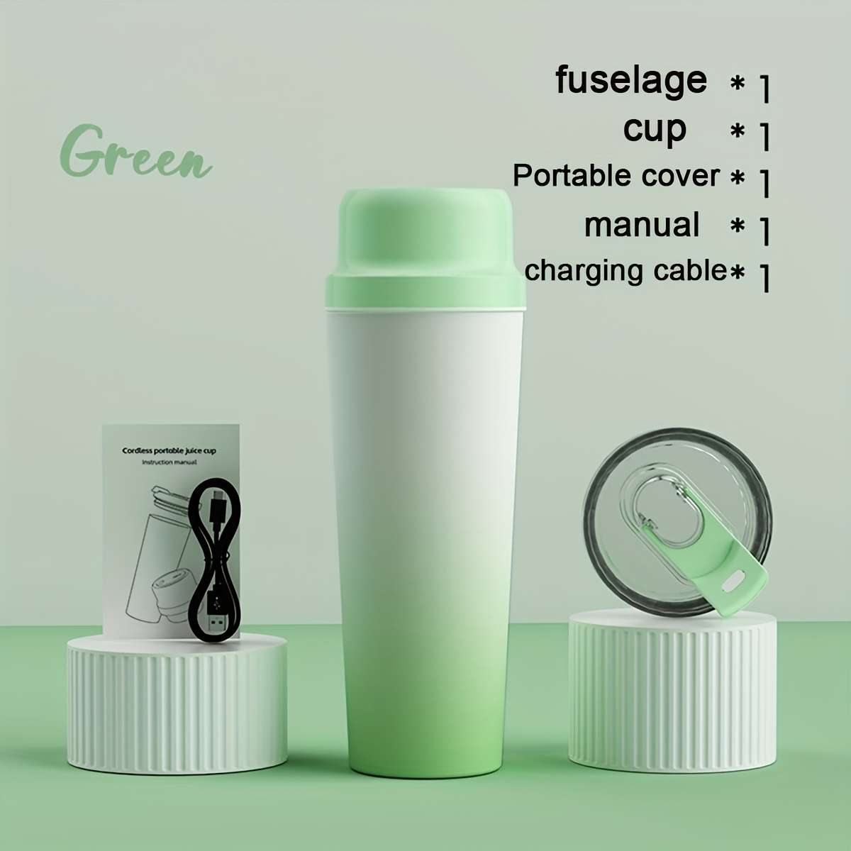 304 Stainless Steel Electric Juicer Household Portable