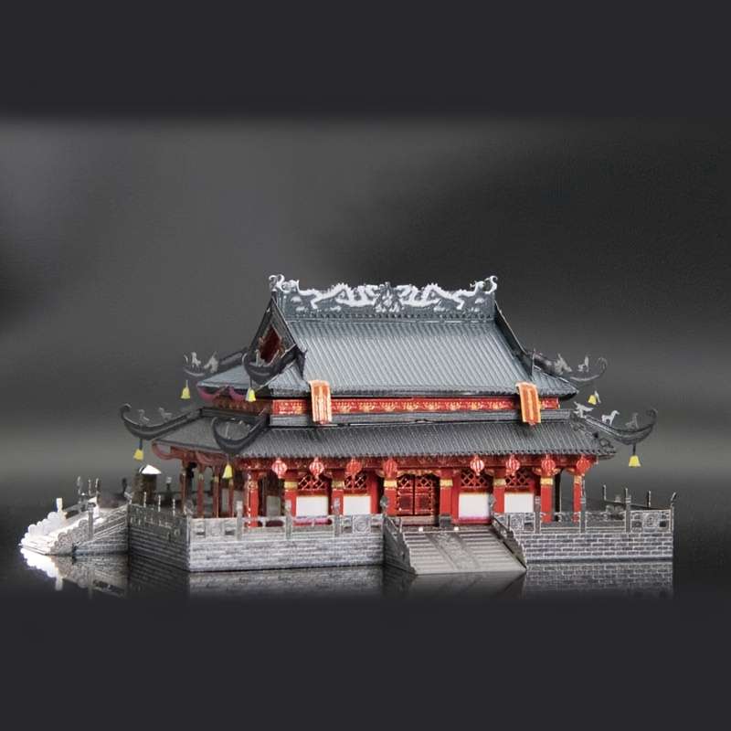 Building Toy Architectural Model Toy Set Items Dacheng Hall Of Confucius Temple