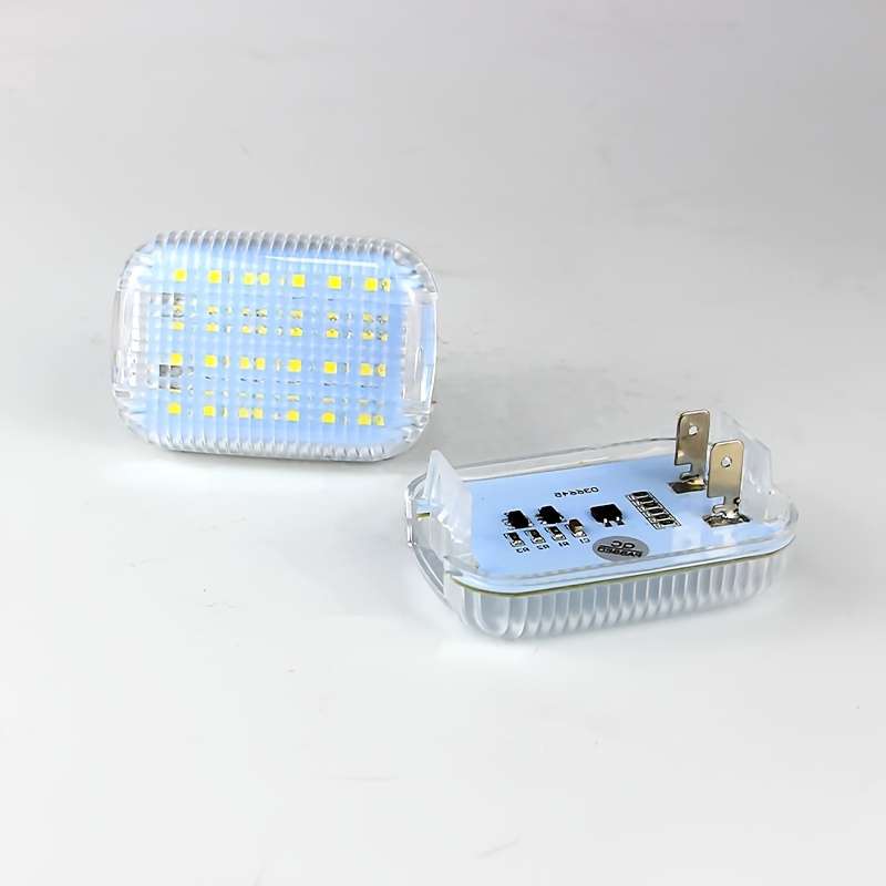 Car Lights Color 2Pcs White Led Lights