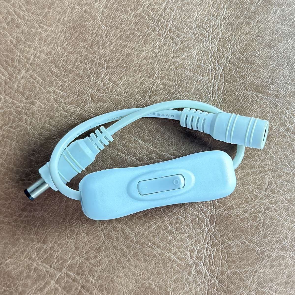 1pc 12V DC Power Switch Cable with Male Female DC Connectors 5.5x2.1mm Switch Extension Power
