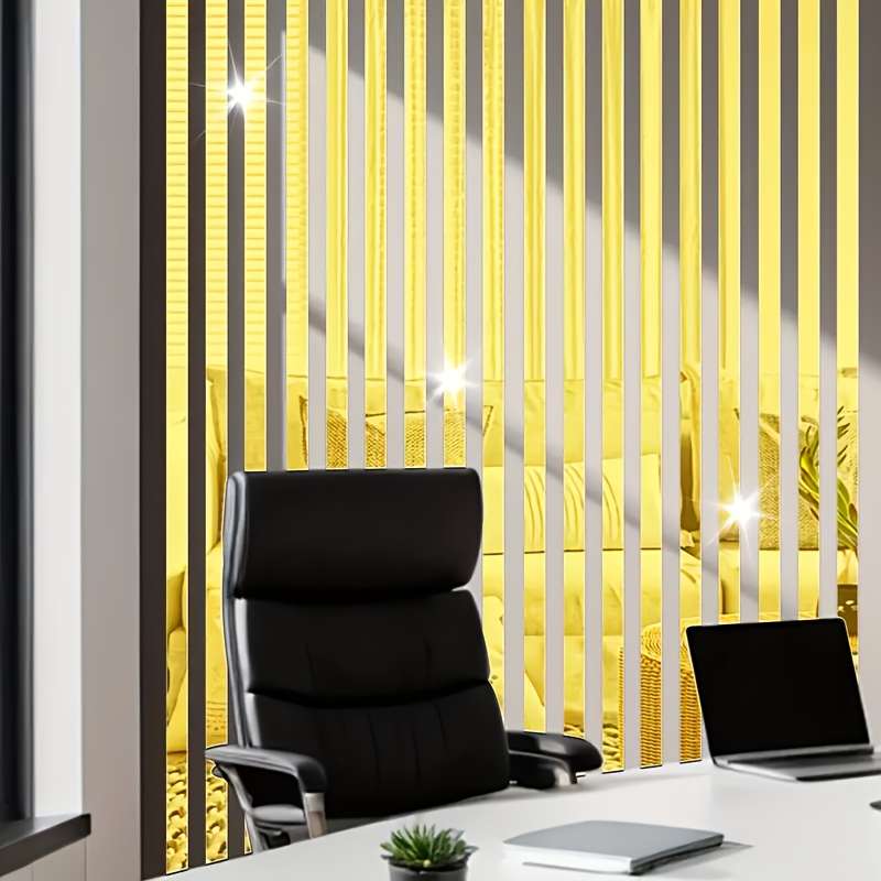 Pro Static Cling Window Film color Silvery size 50.01x3.0cm 20pcs