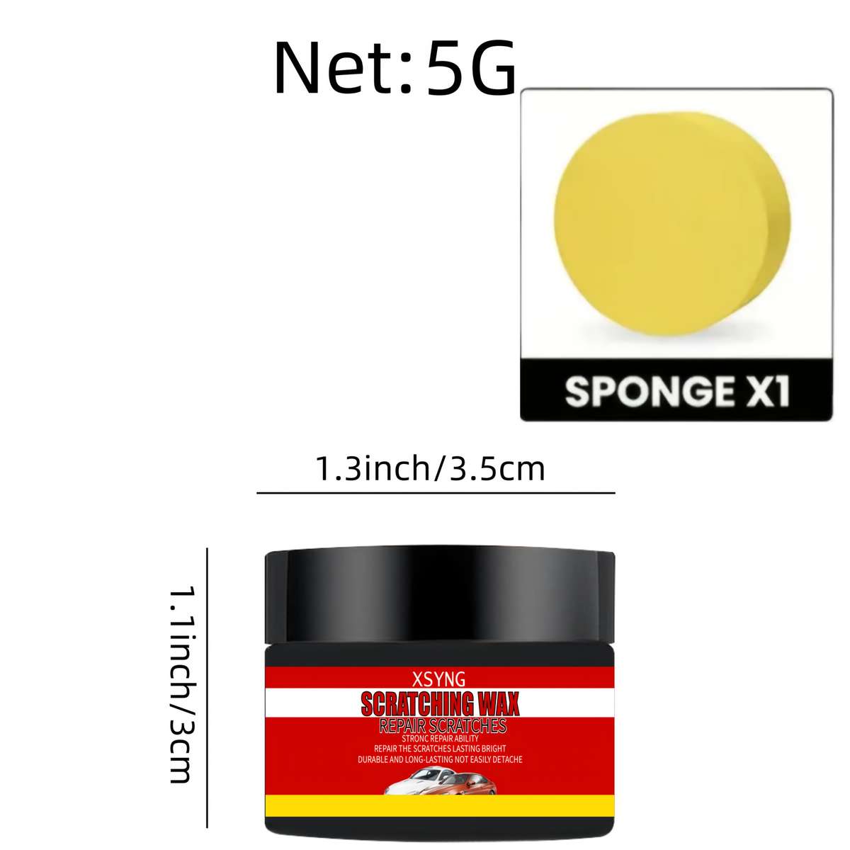 Car Scratch Repair Tool Capacity 5G