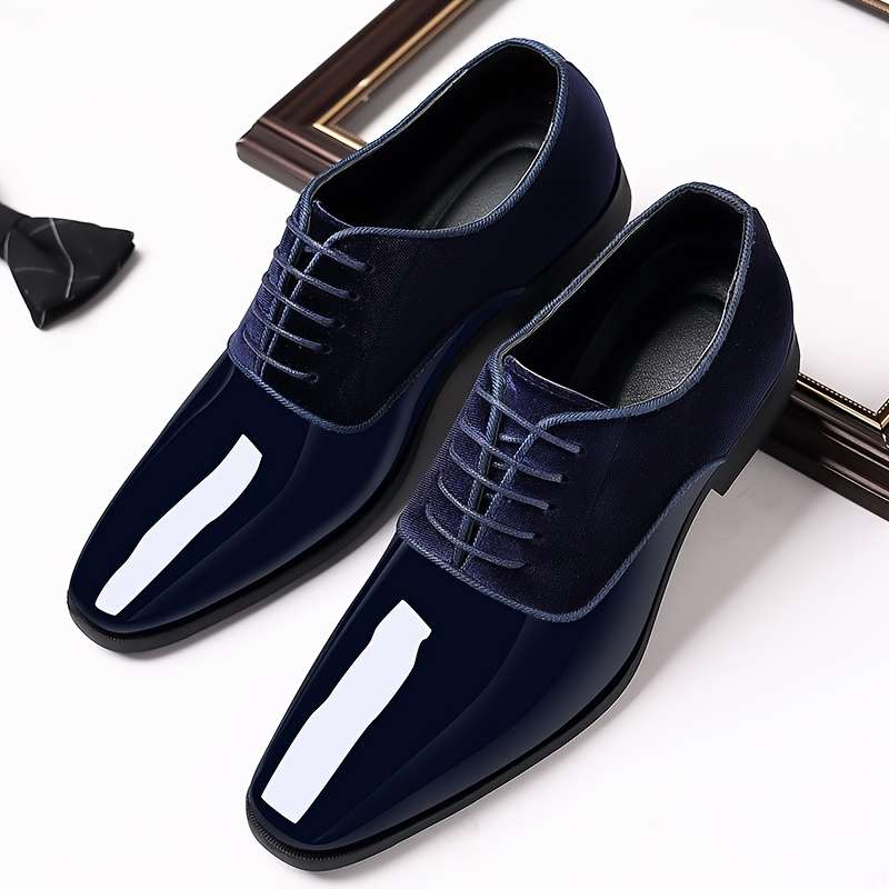 Mens Leather Shoes Color Black 2 Sizeuk 10.5