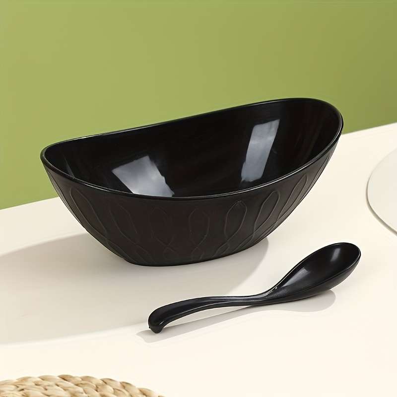 Bowl Color White With A Spoon Modelsmall