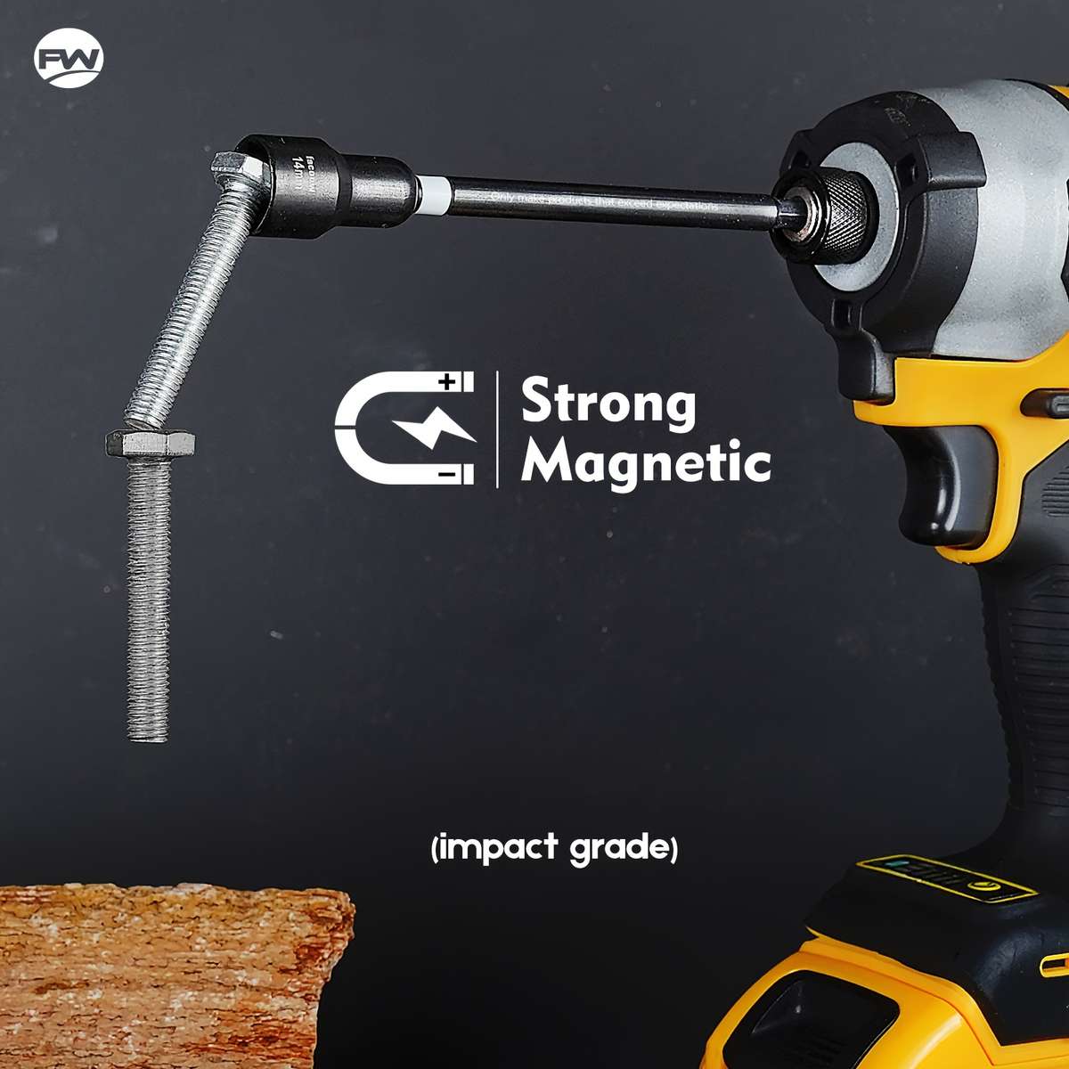 18-Piece Magnetic Impact Nut Screwdriver Set