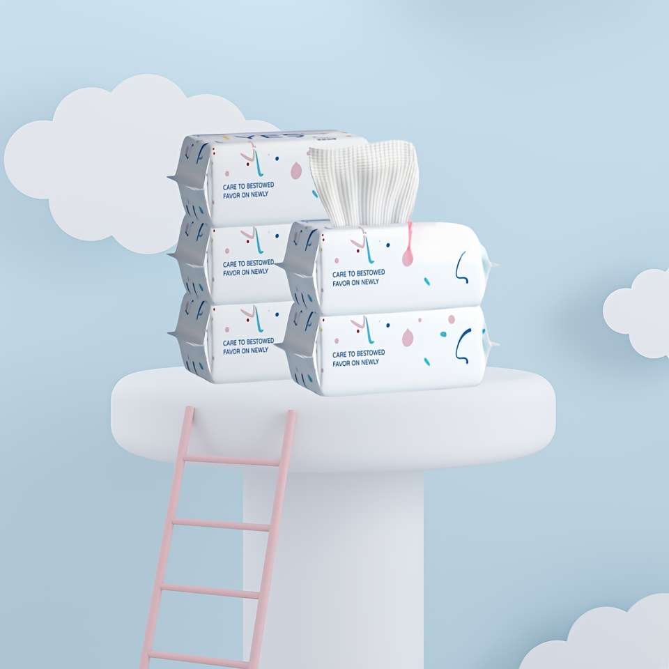 Wet Wipes Color 40 Sheets  1 Pack