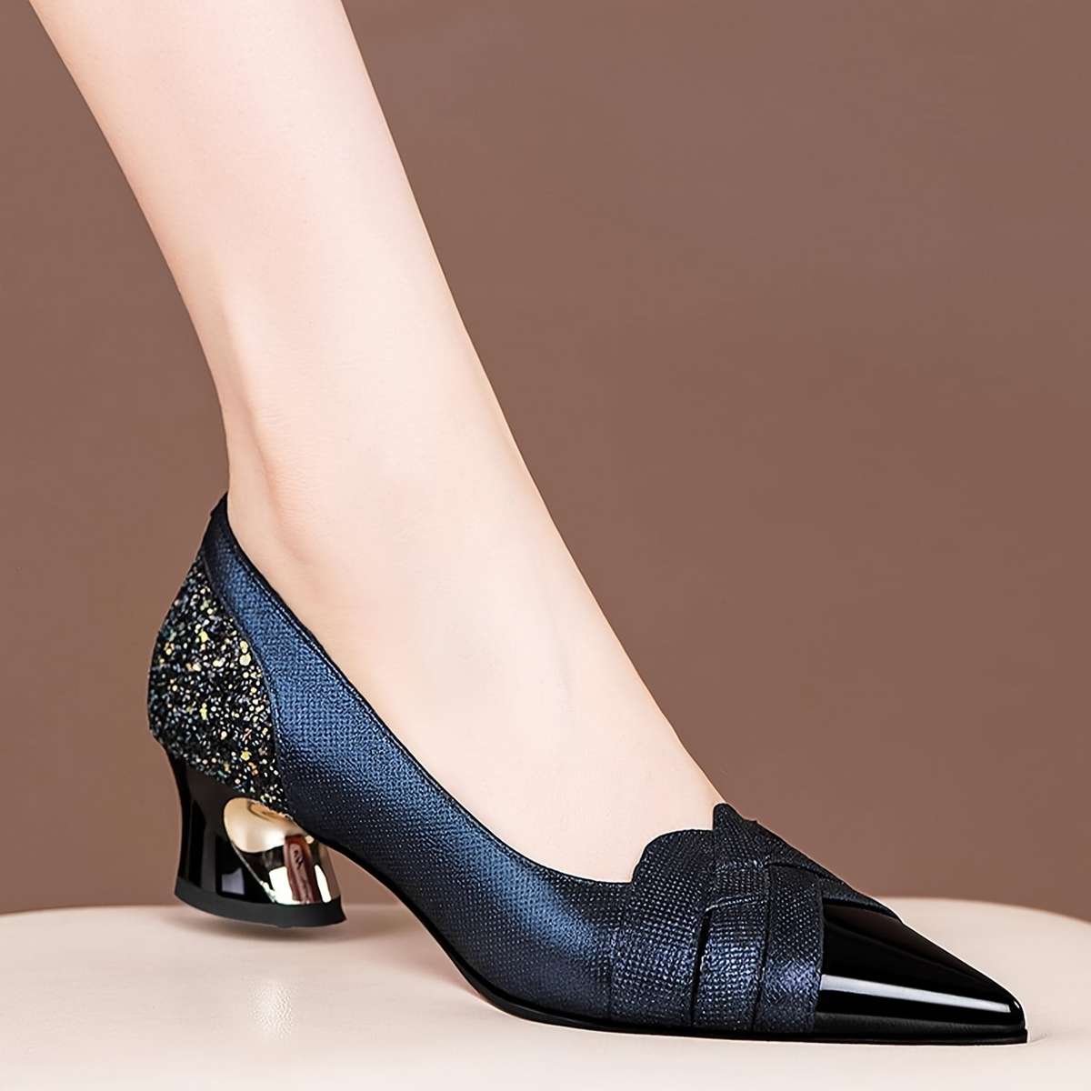 Women S High Heels Color Blue Sizeuk 5