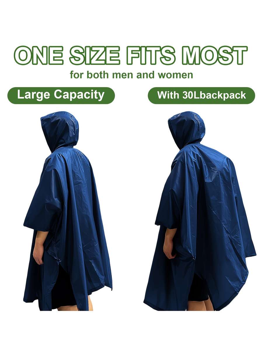 Raincoat Obsidian Size Onesize