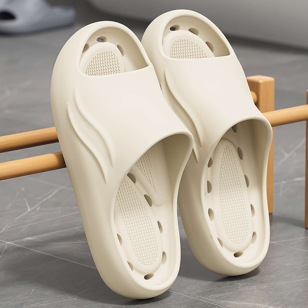 Sandals Color Khaki Size Uk 6.5 7