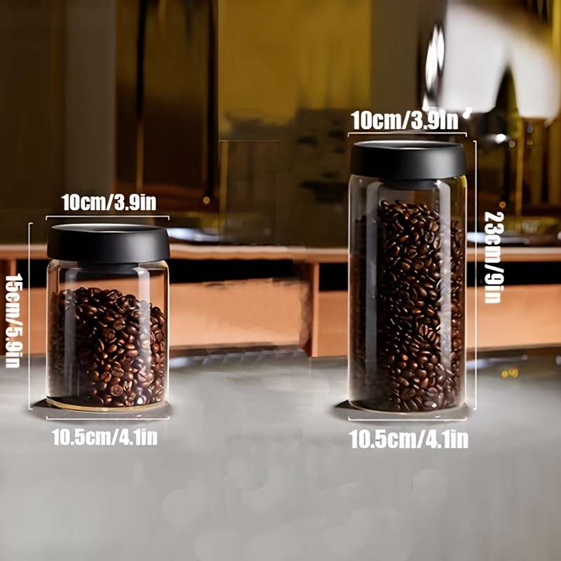 Sealed Jar Storage 2Pcs 900Ml