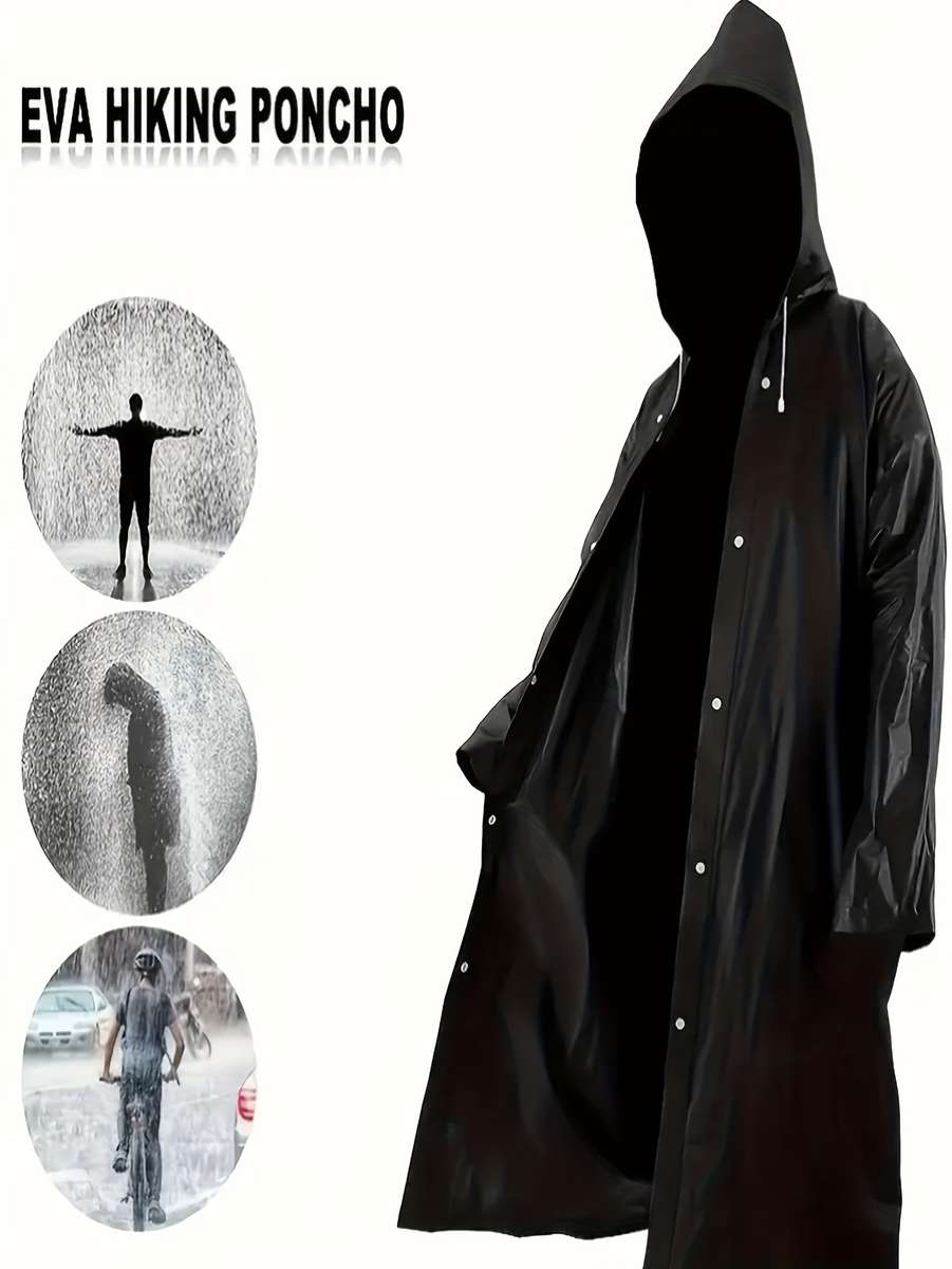Raincoat Black Size Onesize