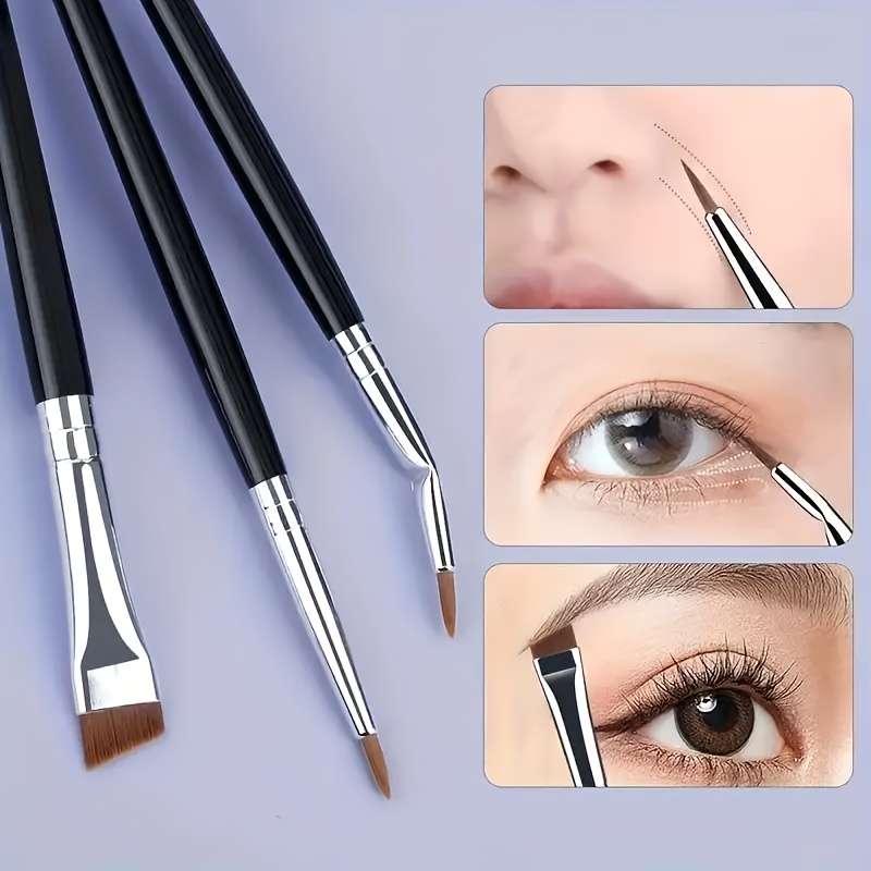 Makeup Brush Set Style 7 Pieces In Total Right Angle