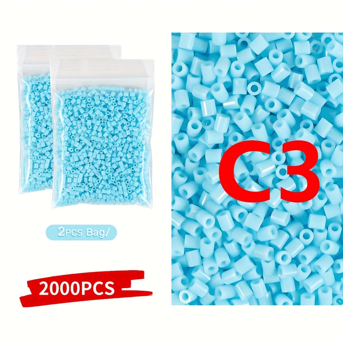 Perler Bead Set Blue Series C3