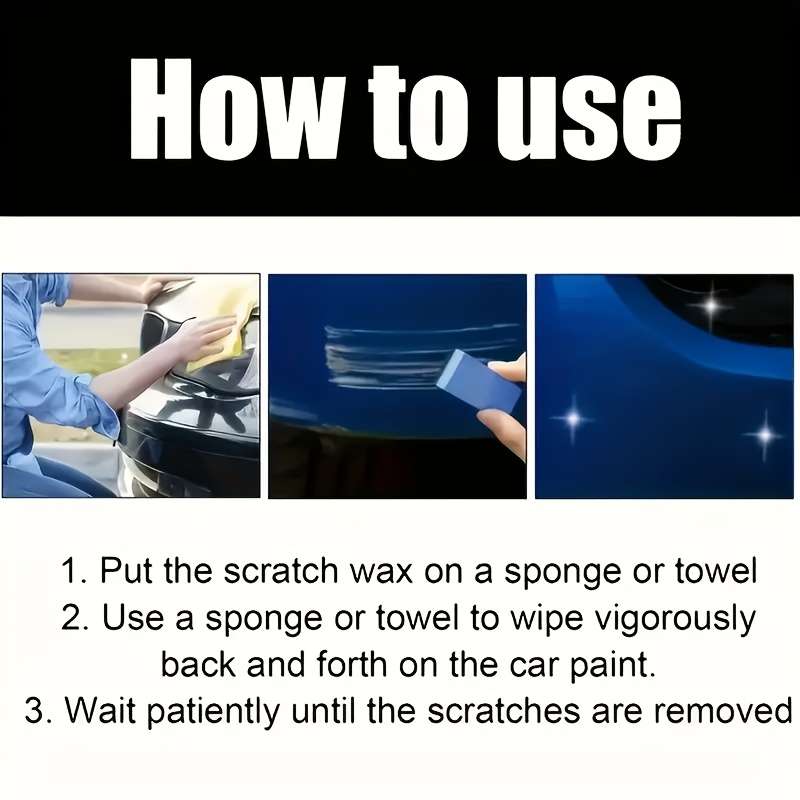 Car Scratch Repair Tool Items 55G Add Sponge