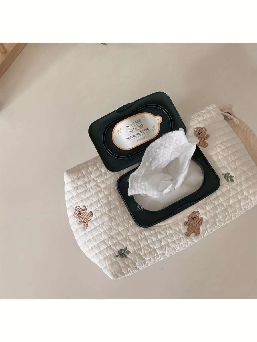 Car Tissue Box Color Leaf Bear   Without Lid   Size 14x7x14