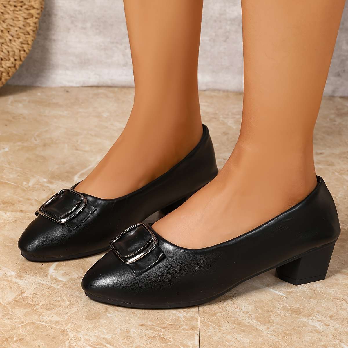 Women S High Heels Color Black Sizeuk 6.5