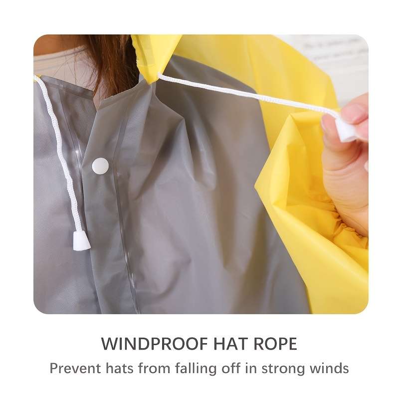 Raincoat Black Size Onesize