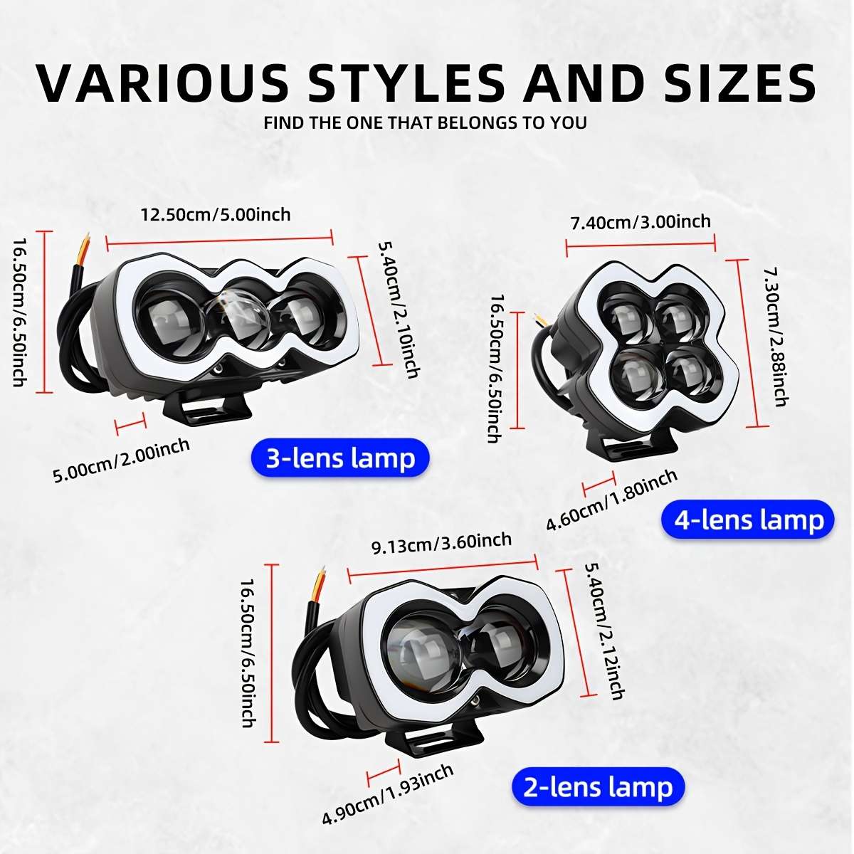 Car Lights Items 2Led