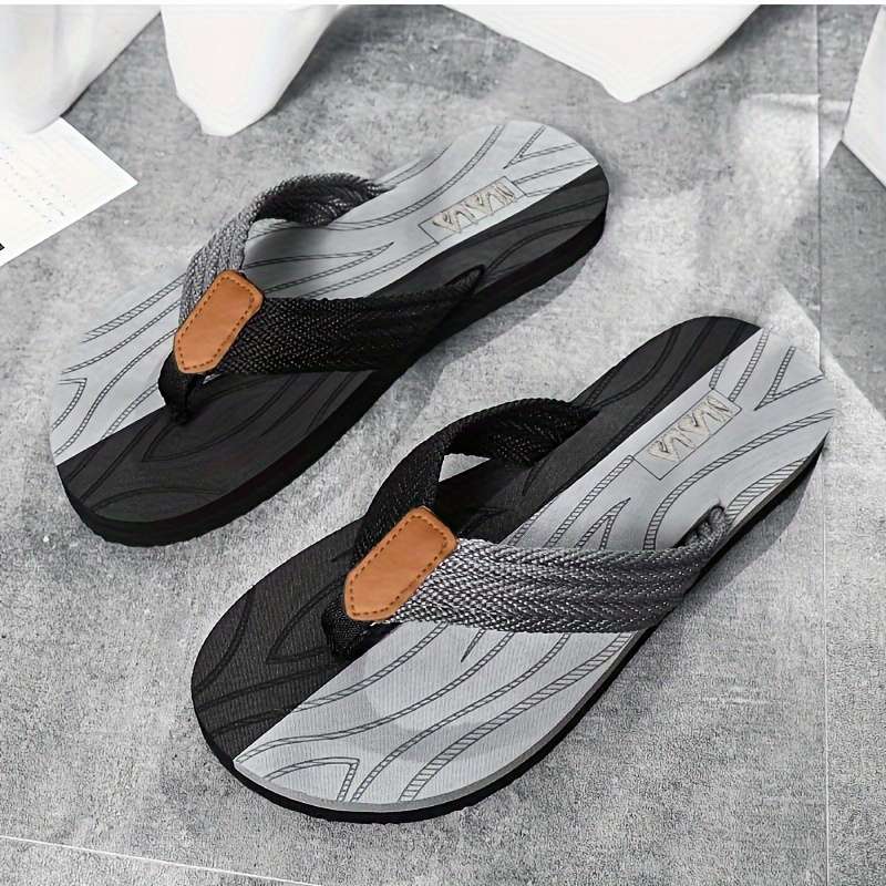 Men Slippers Summer Style Red Size Uk 11