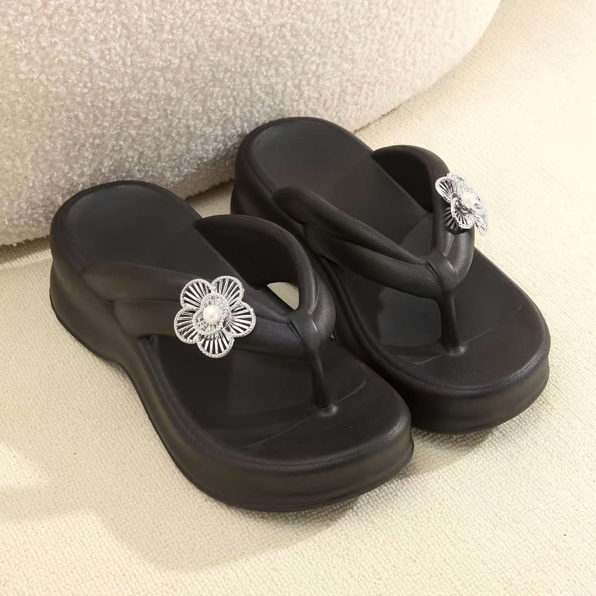 Ladies Summer Flip Flops Pink Color Uk 4.5-5
