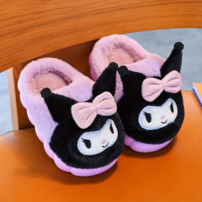 Cotton Slippers Color Hello Kitty Bag Heel  Sizeuk 2-2.5 Big Kid