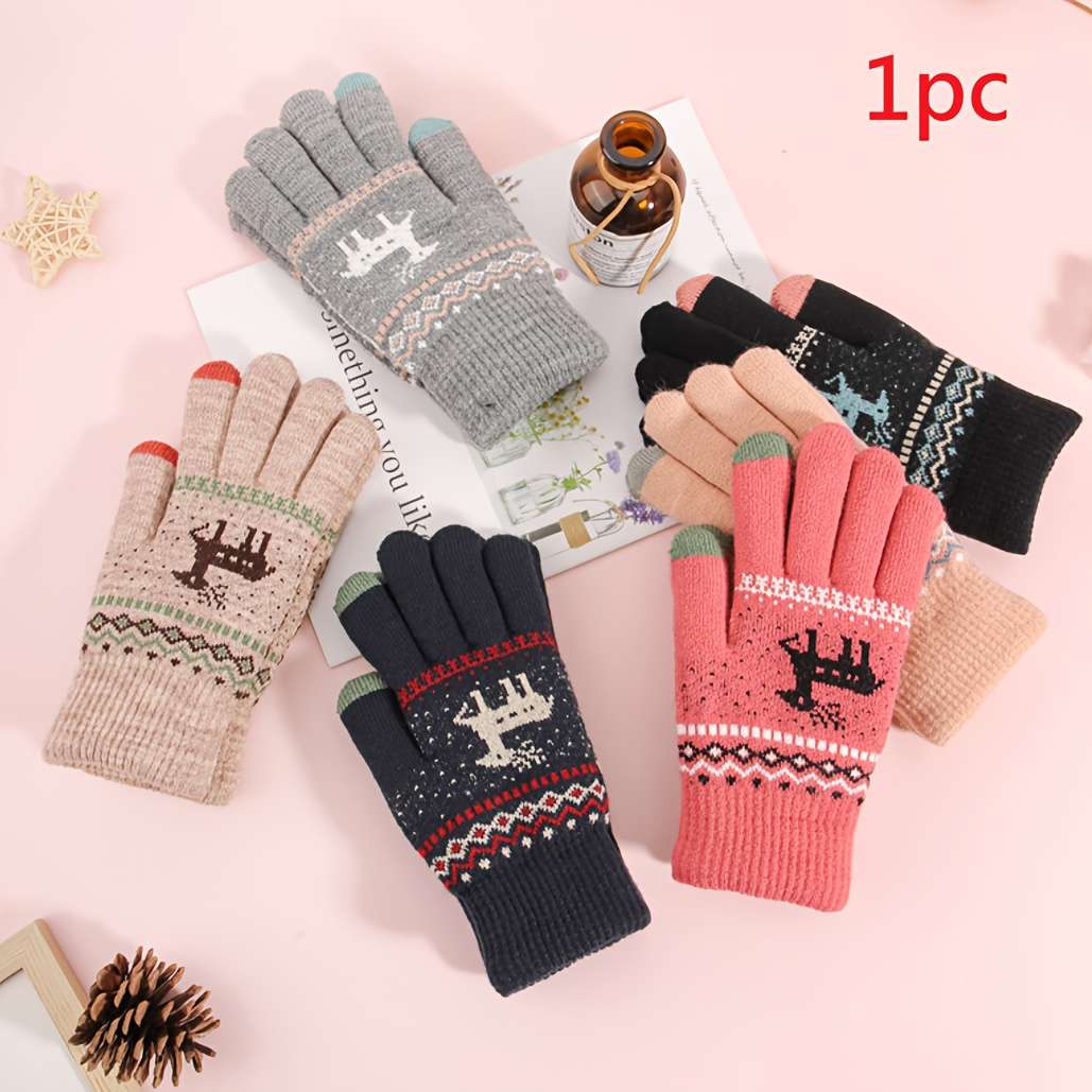 Gloves Color Khakifleecelined